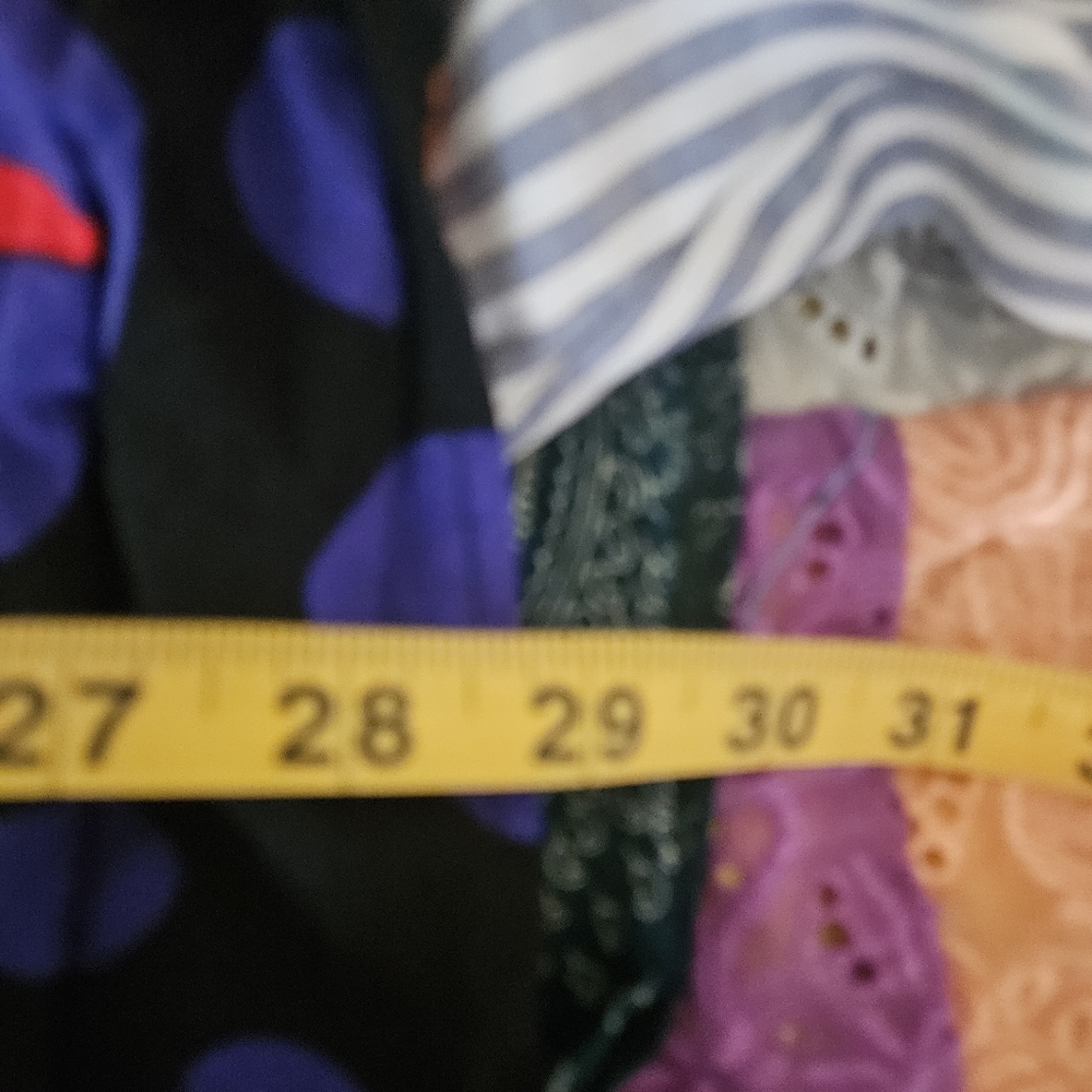 Vibrant Multicolor Kaftan Dress One Size - Picture 5 of 5